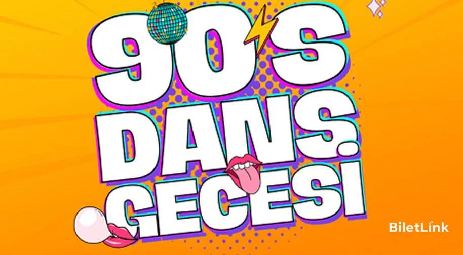 90lar Dans Gecesi - Ekim Etkinlikleri