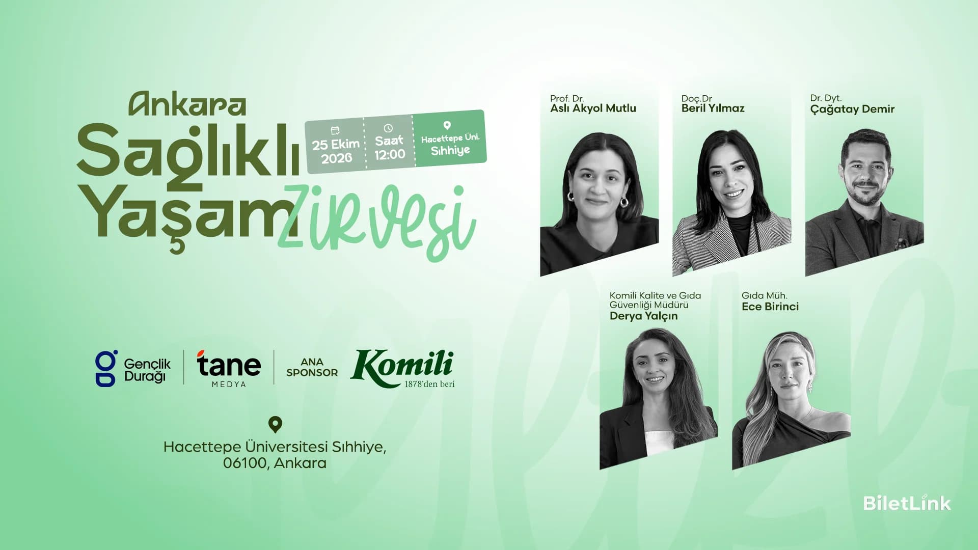Ankara Komili Sağlıklı Yaşam Zirvesi
