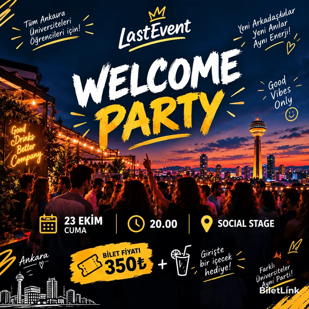 Ankara Welcome Party