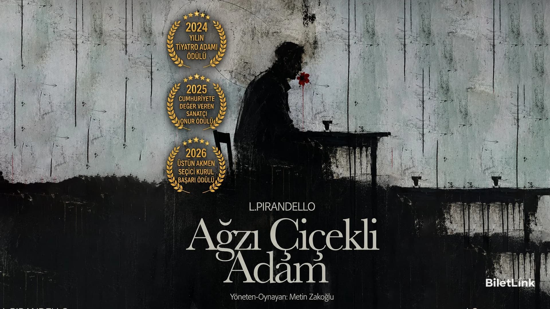 Ağzı Çiçekli Adam