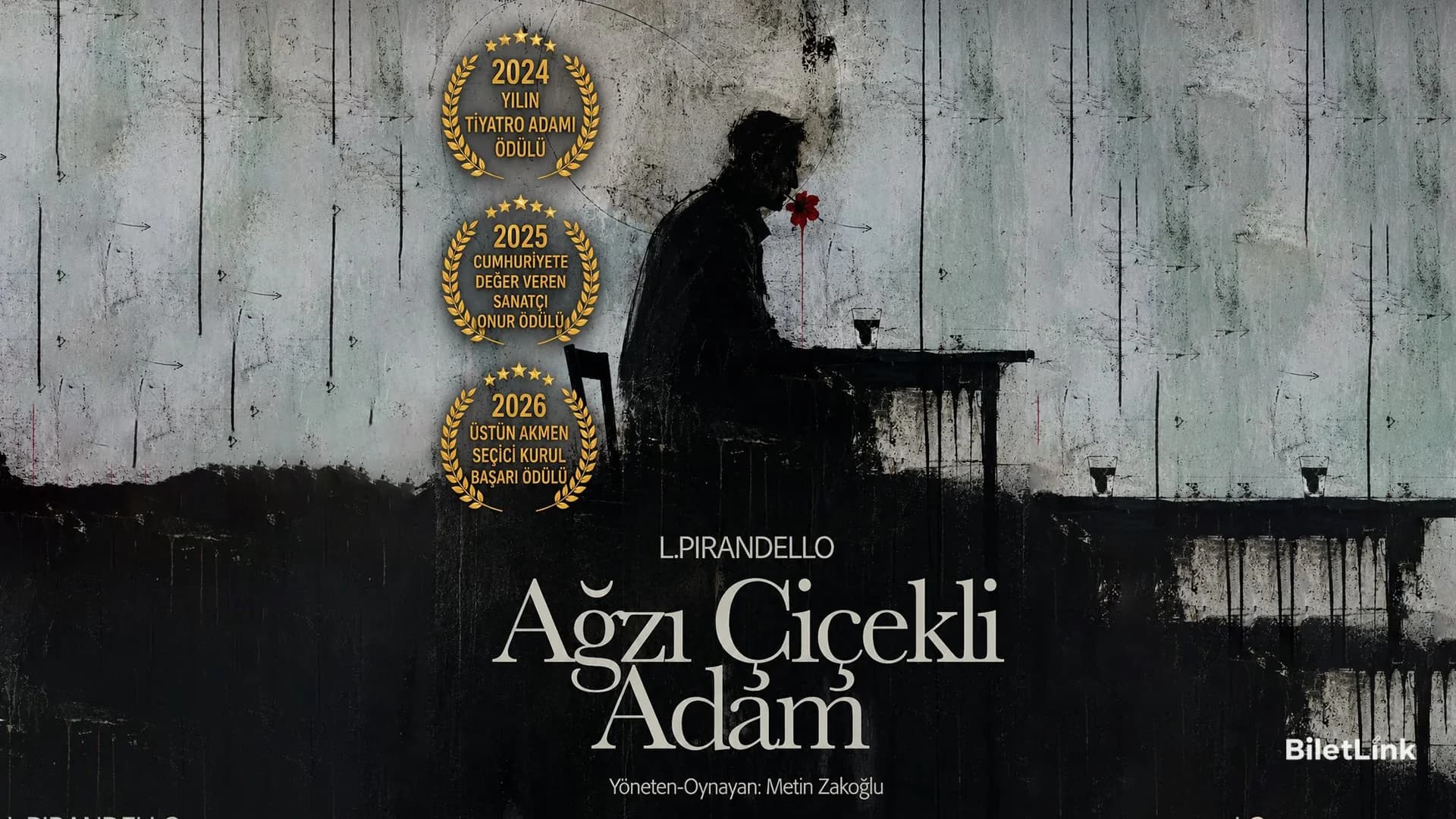 Ağzı Çiçekli Adam
