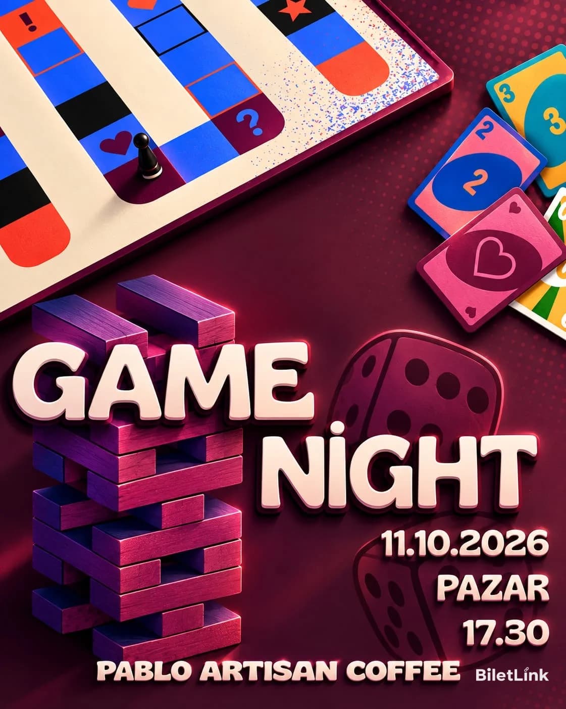 GAME NİGHT ETKİNLİĞİ