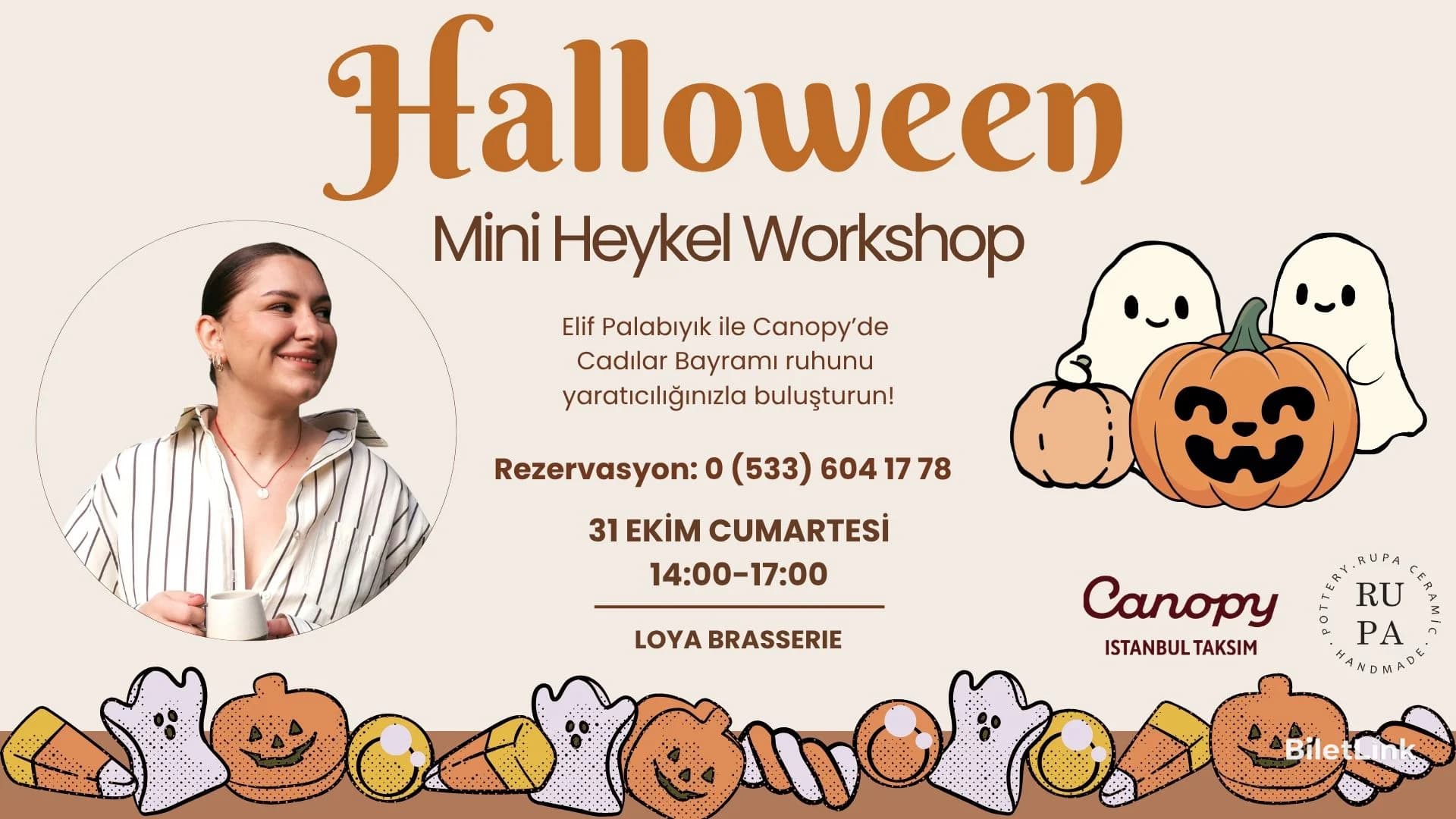 Halloween Mini Heykeller Workshop