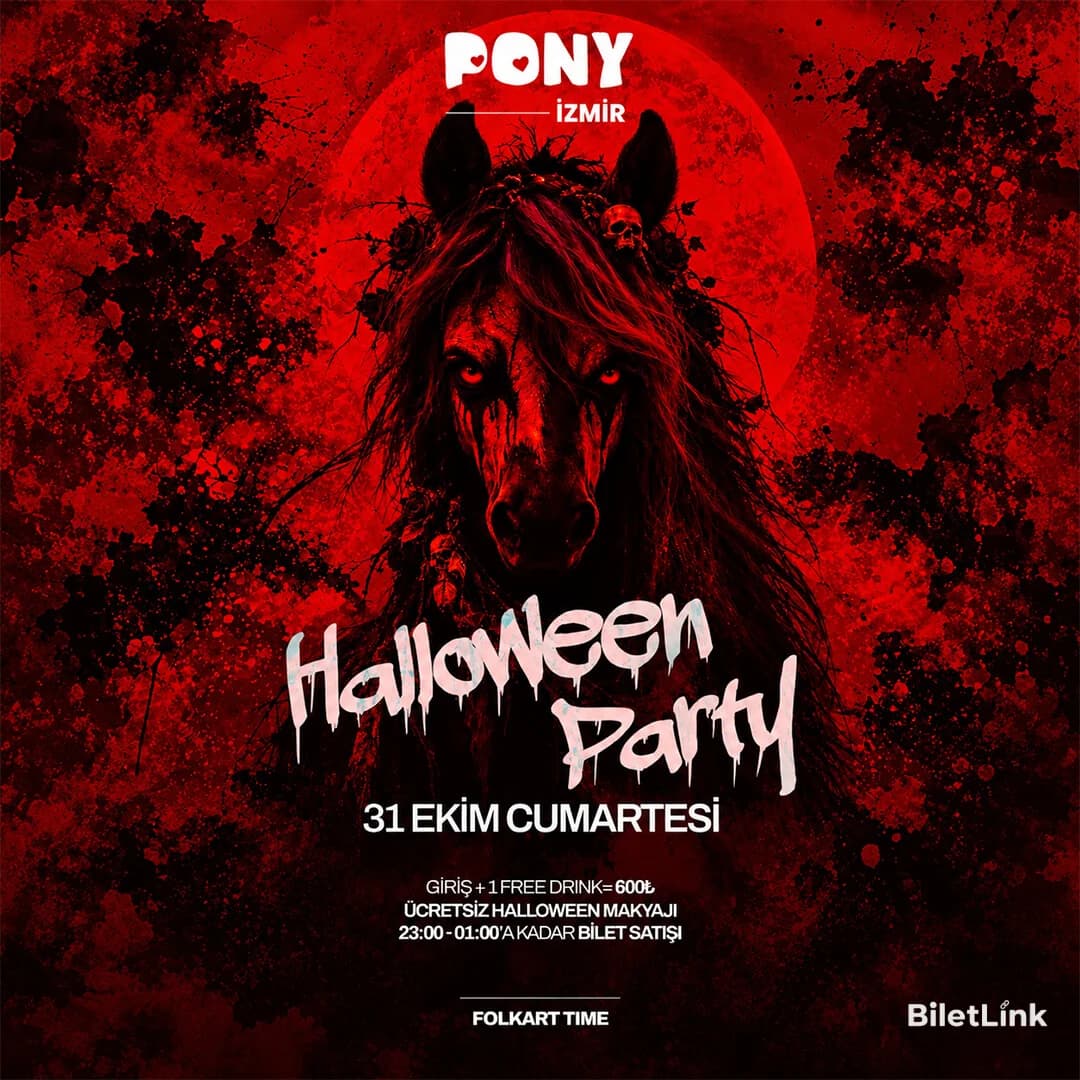 Halloween Party - Pony İzmir
