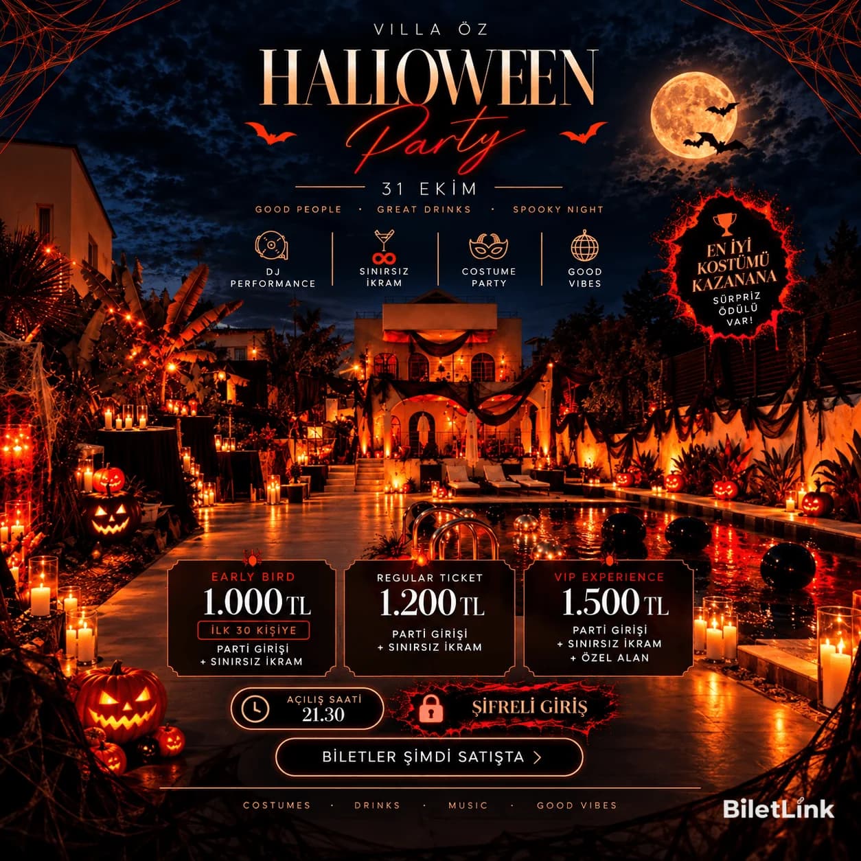 Halloween Party - Villa Öz