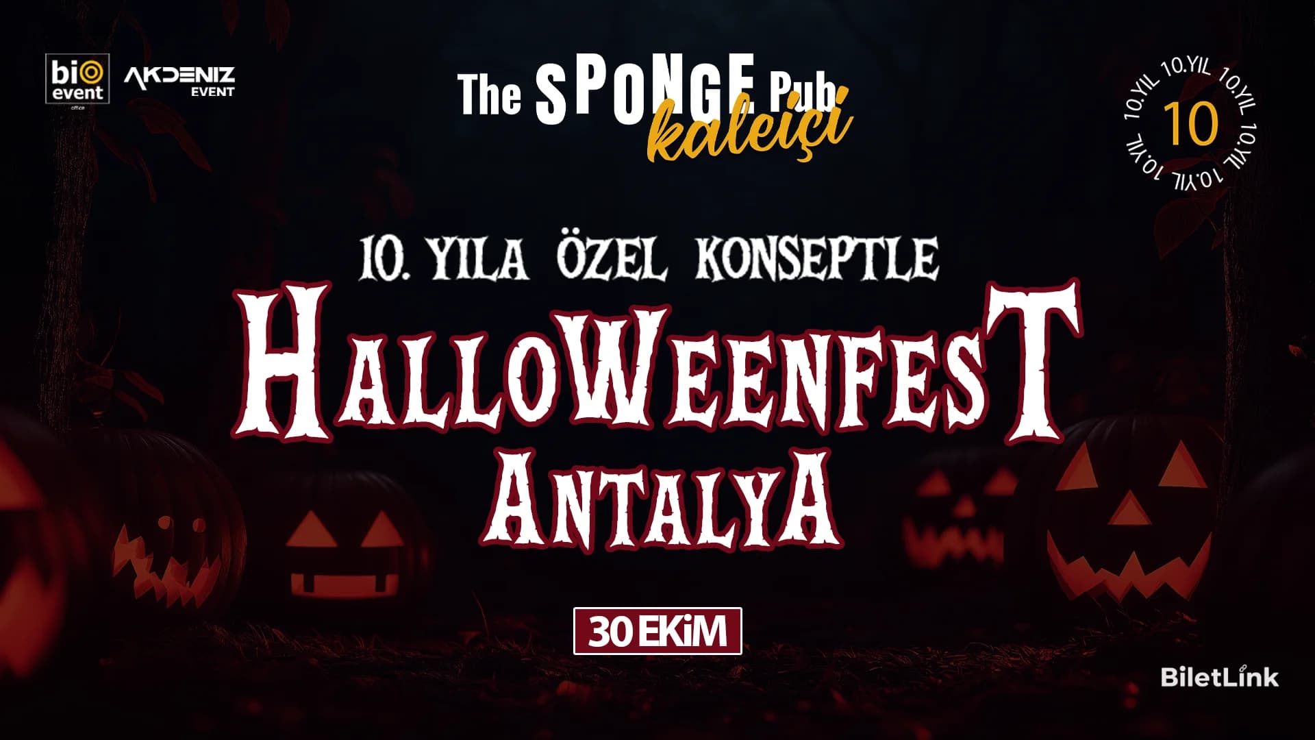 Halloweenfest Antalya 10. Yıl