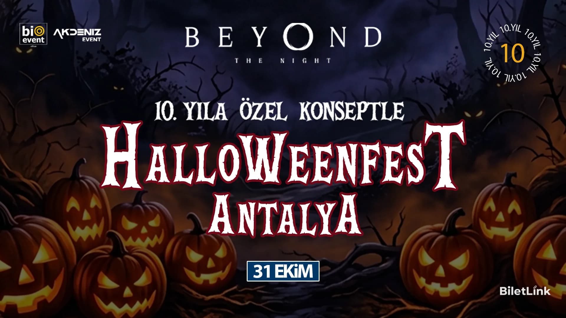 Halloweenfest Antalya 10.Yıl Özel