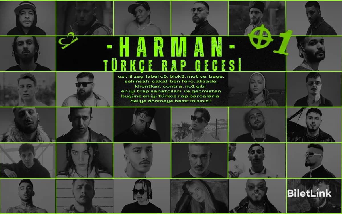 Harman Türkçe Rap Gecesi