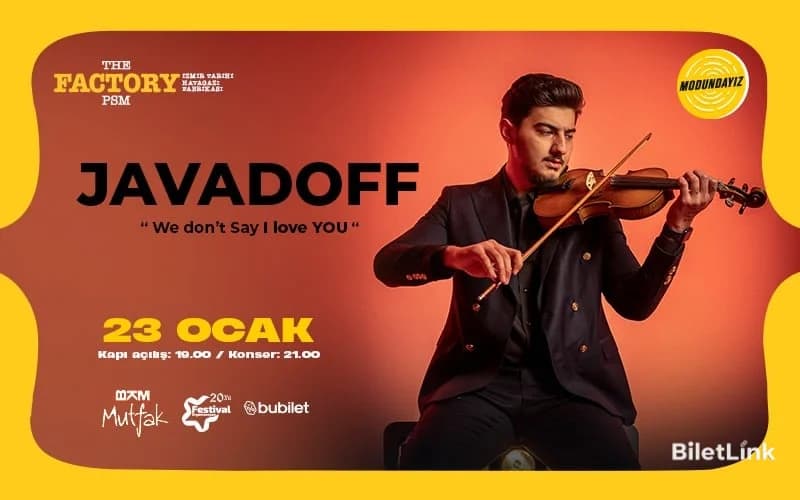 JAVADOFF - We Don't Say I Love You