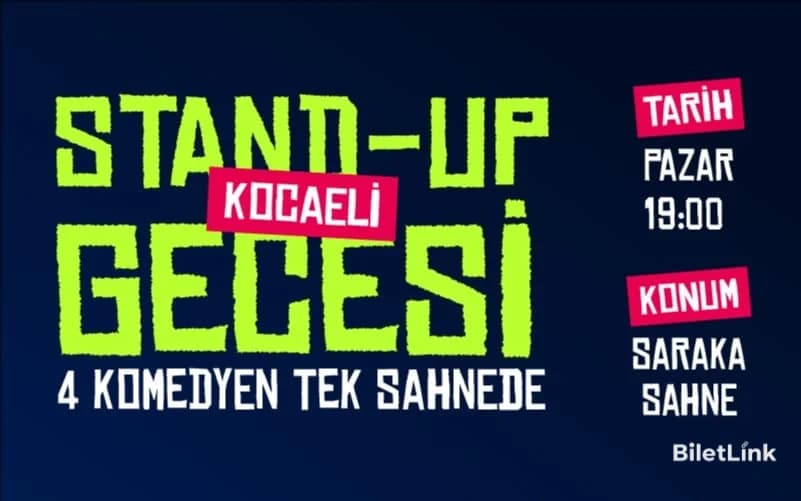 Kocaeli 4'lü stand-up gecesi