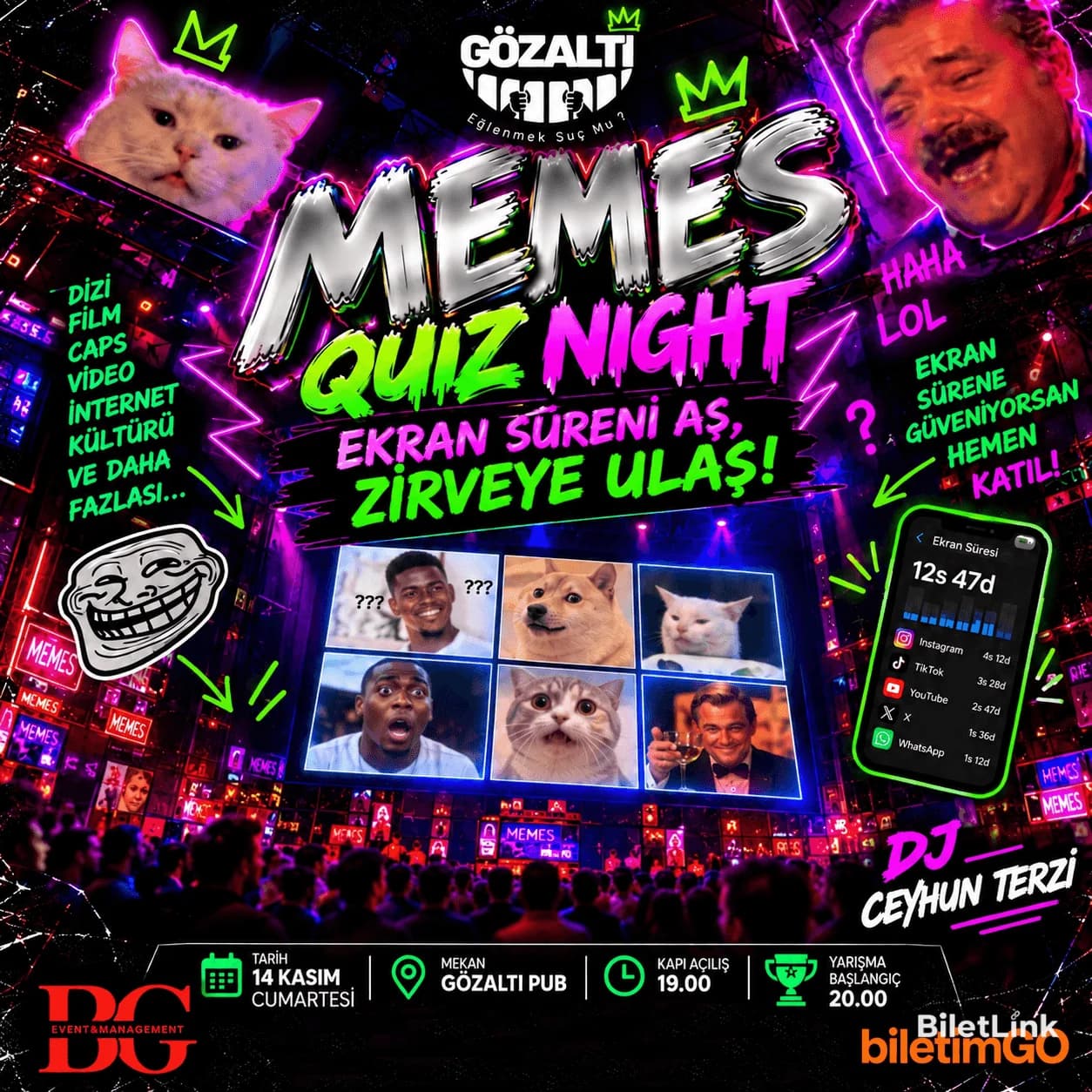 MEME'S QUIZ NIGHT