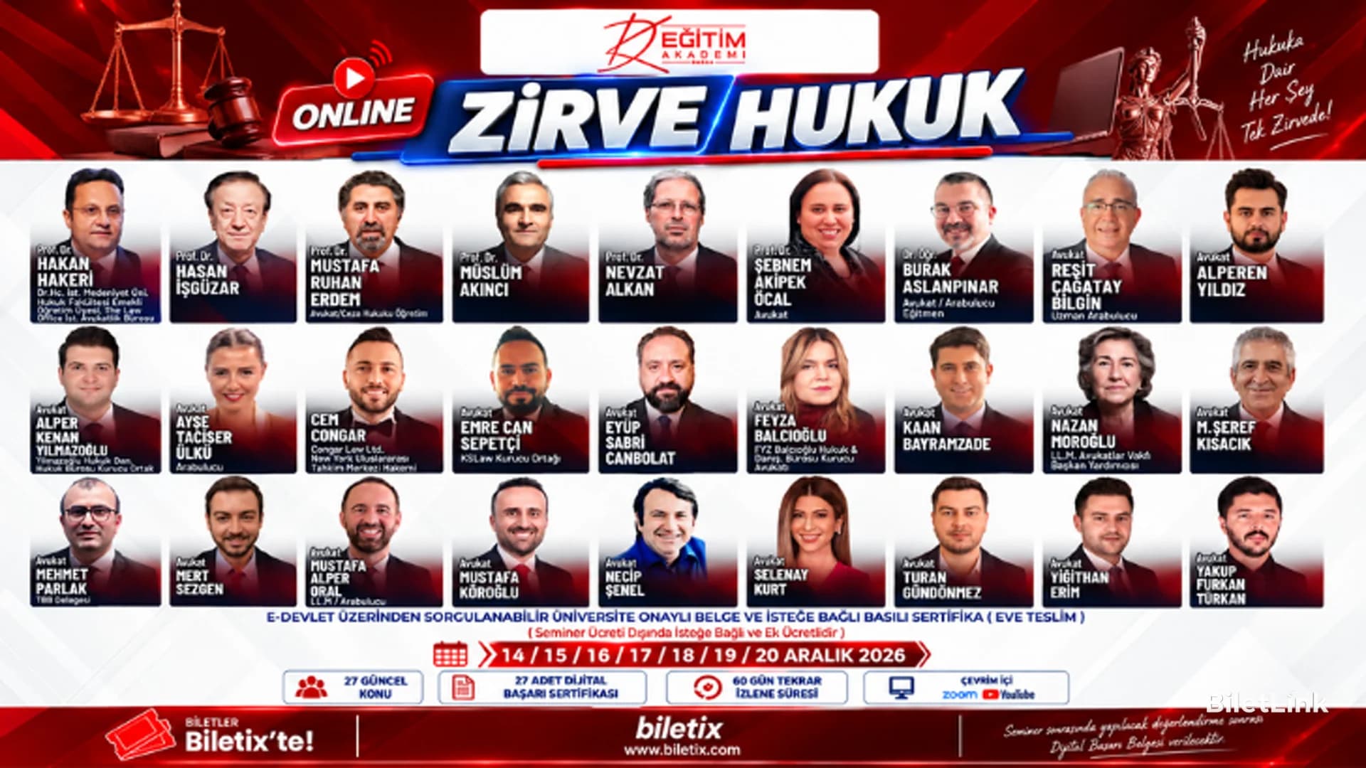 Online Zirve Hukuk Semineri