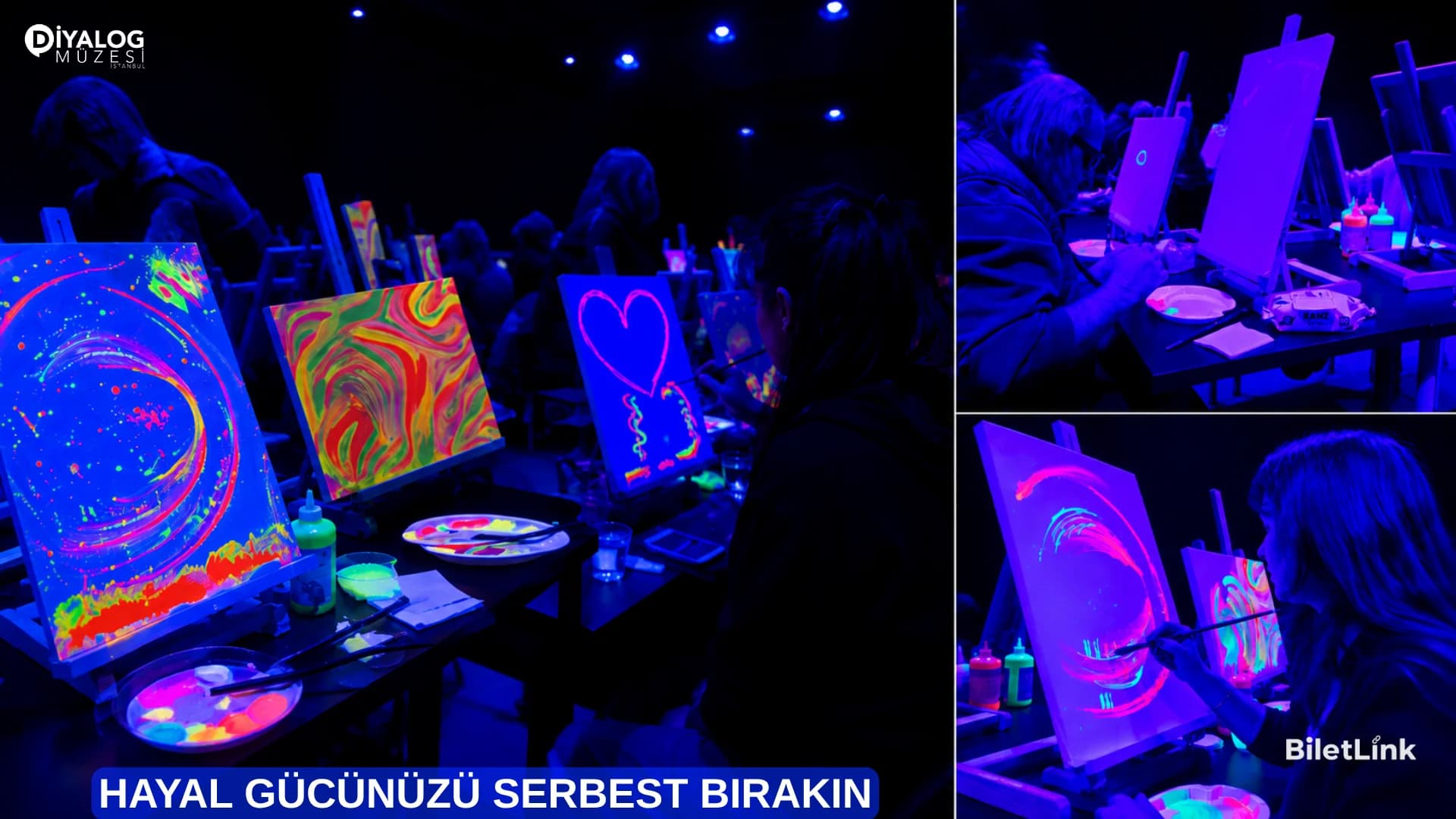 Paint in the Dark – Karanlıkta Resim