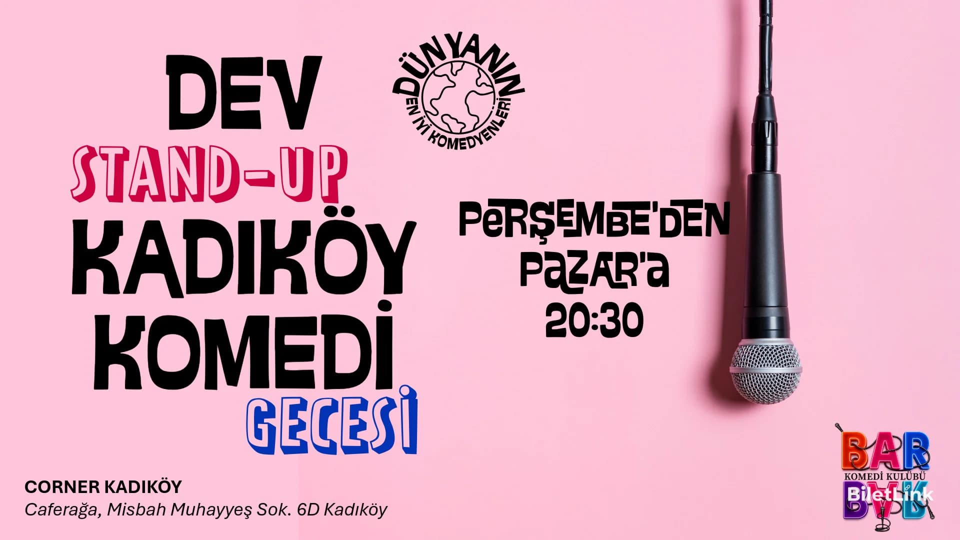 Stand Up Kadıköy Komedi Gecesi - Cuma