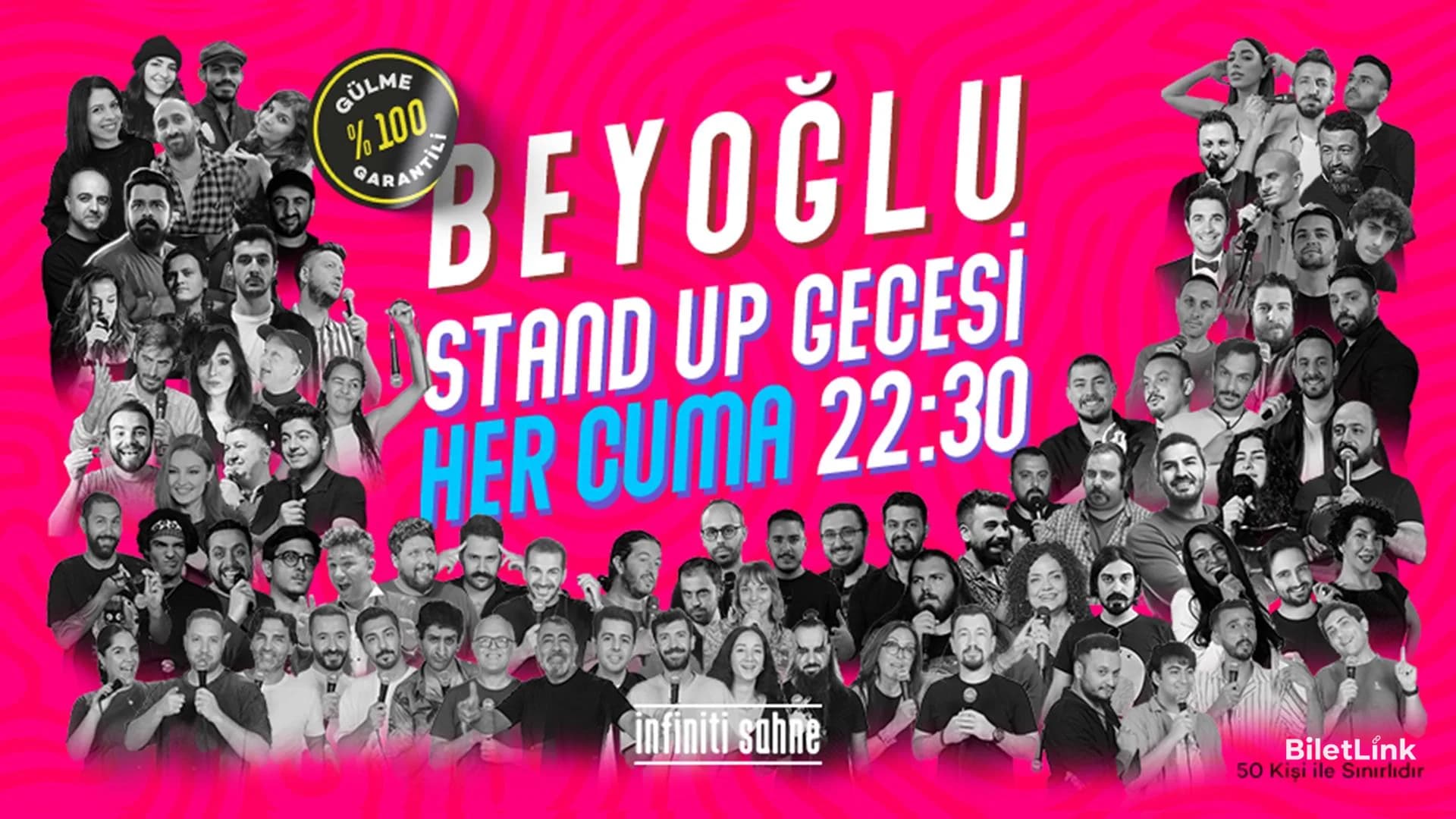 Stand Up Taksim - Beyoğlu Gecesi Cuma 22:30