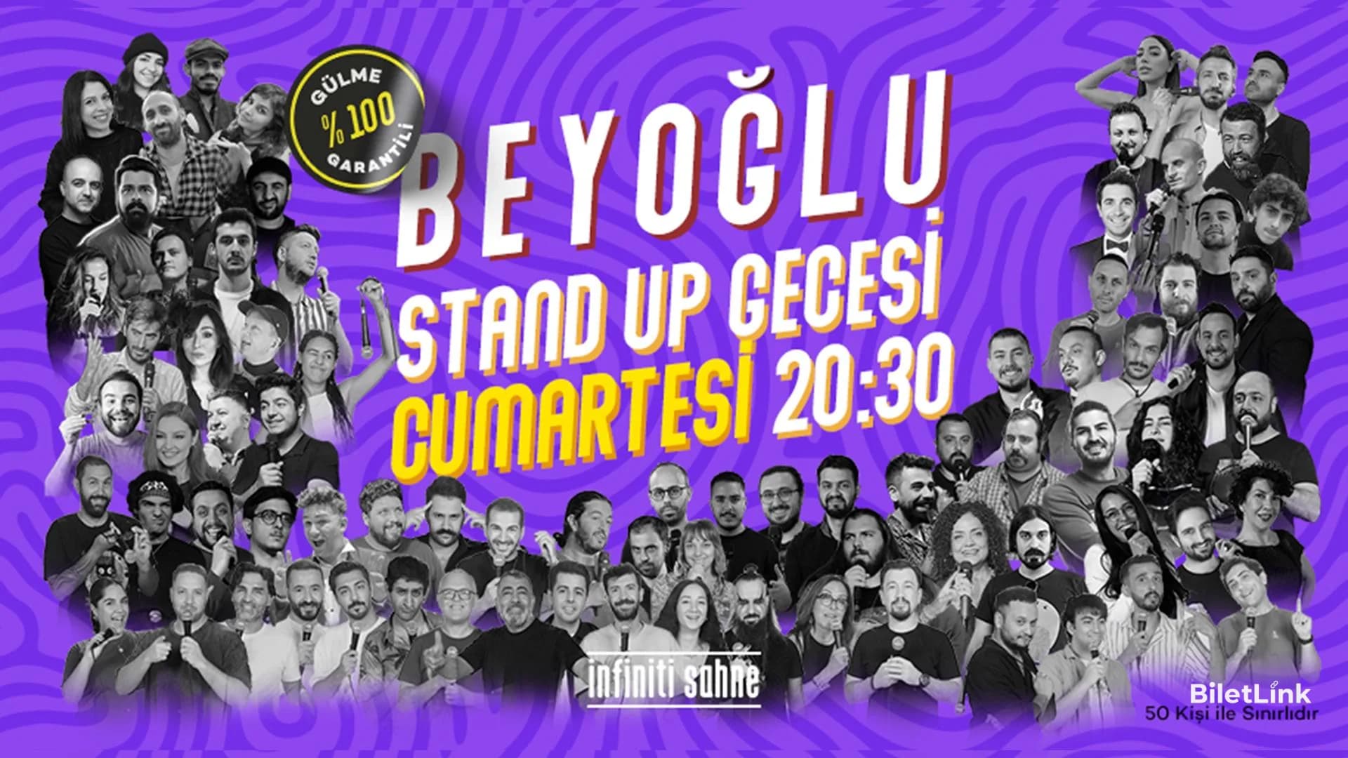Stand Up Taksim - Beyoğlu Gecesi Cumartesi 20:30