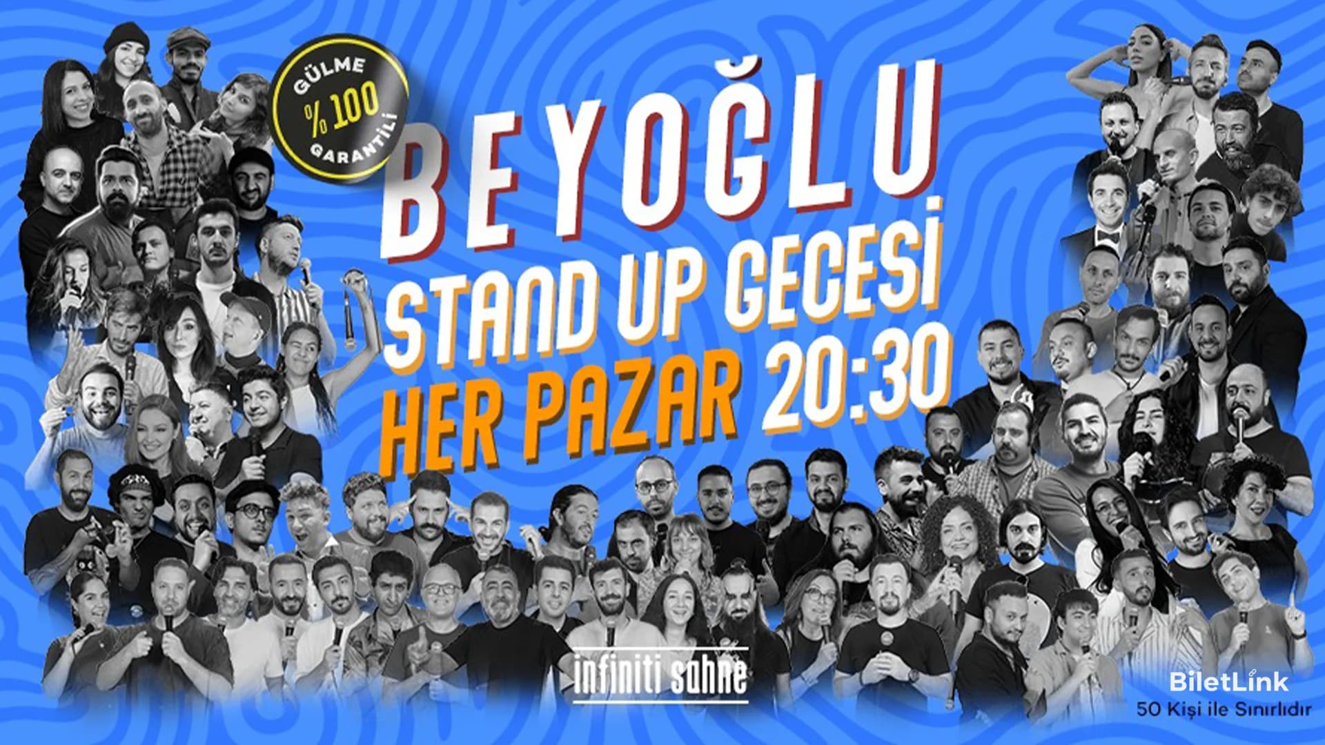 Stand Up Taksim - Beyoğlu Gecesi Pazar 20:30