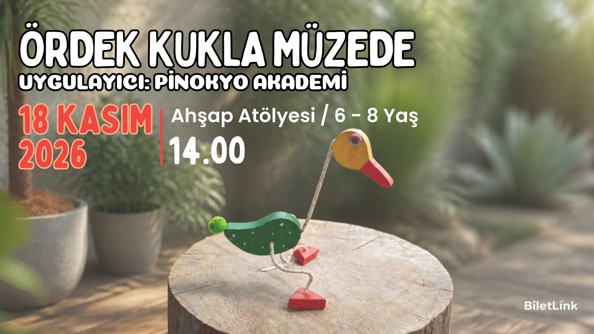 Ördek Kukla Müzede 6-8 Yaş
