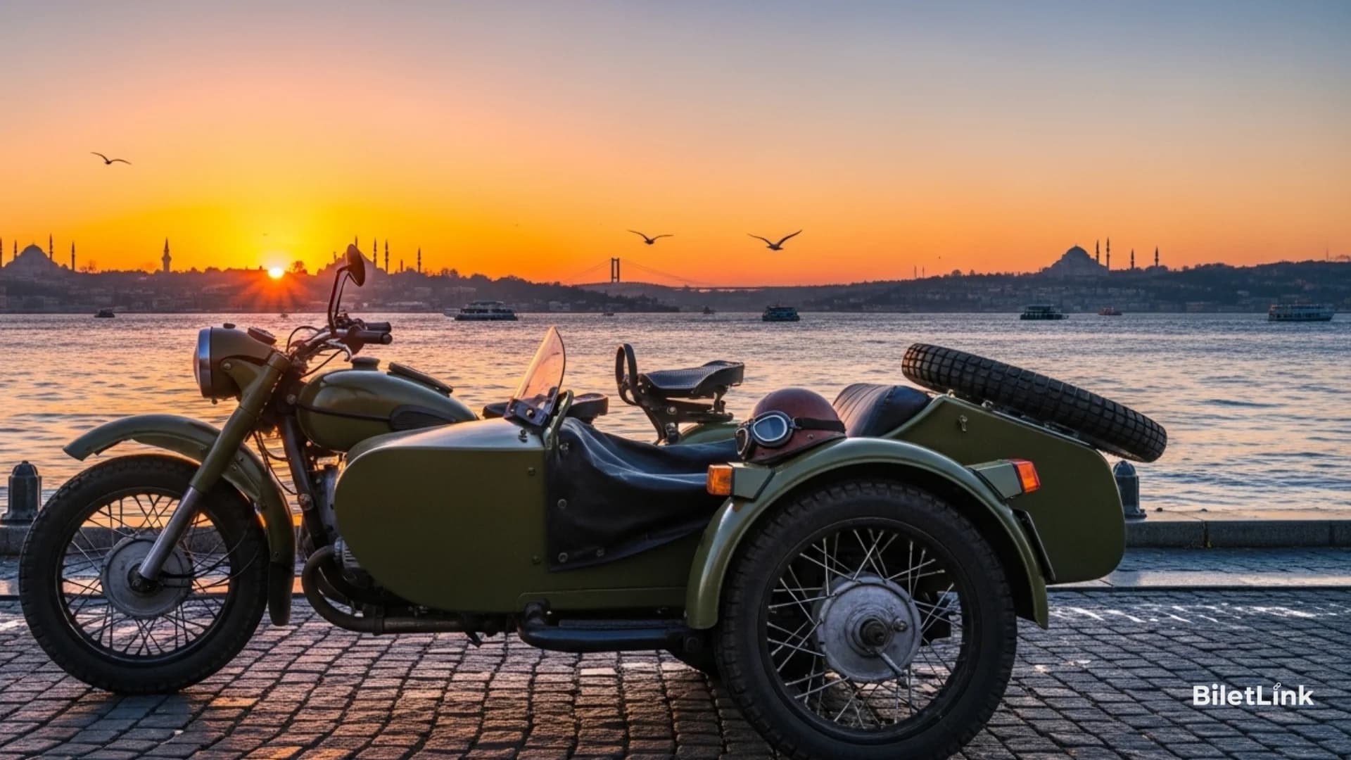 İstanbul Sidecar Macerası - Sabah Turu