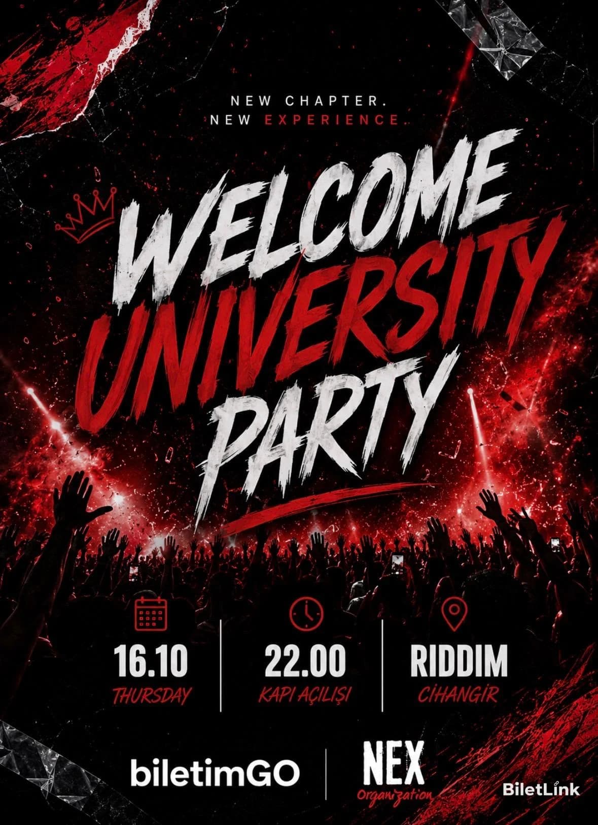 WELCOME UNİVERSİTY PARTY