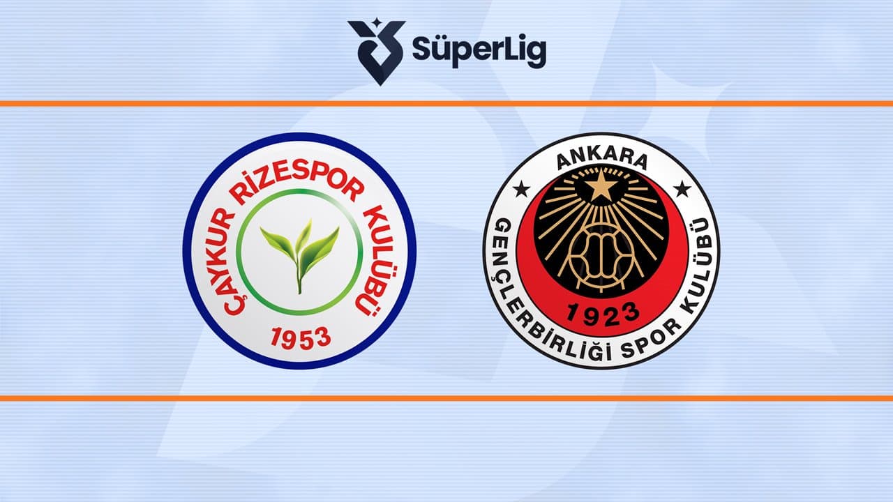 Rizespor - Gençlerbirliği