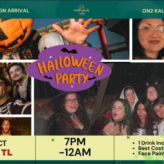 International Halloween Party in Antalya