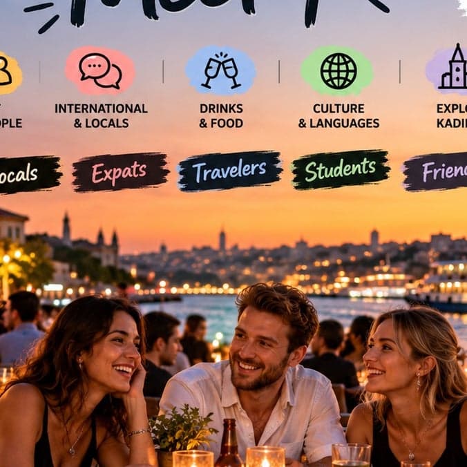 LET’S MEET NEW PEOPLE & MAKE FRIENDS!