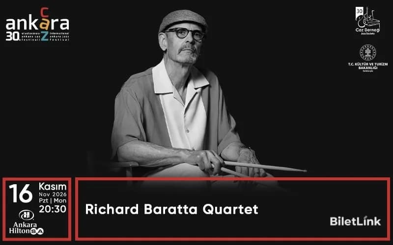 30. Uluslararası Ankara Caz Festivali - Richard Baratta Quartet