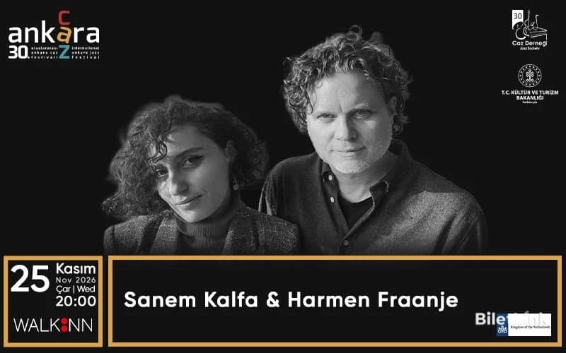 30. Uluslararası Ankara Caz Festivali - Sanem Kalfa & Harmen Fraanje Duo