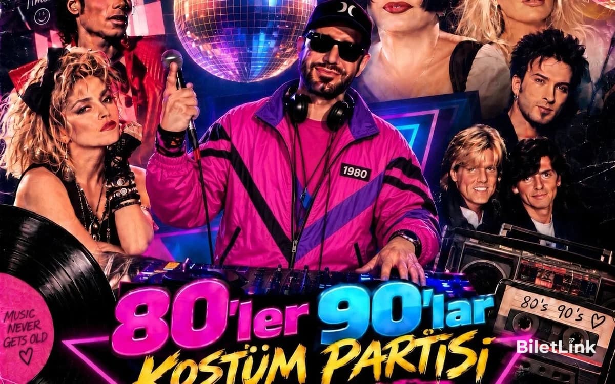 80’ler 90’lar Kostüm Partisi - Dj Hakan Küfündür