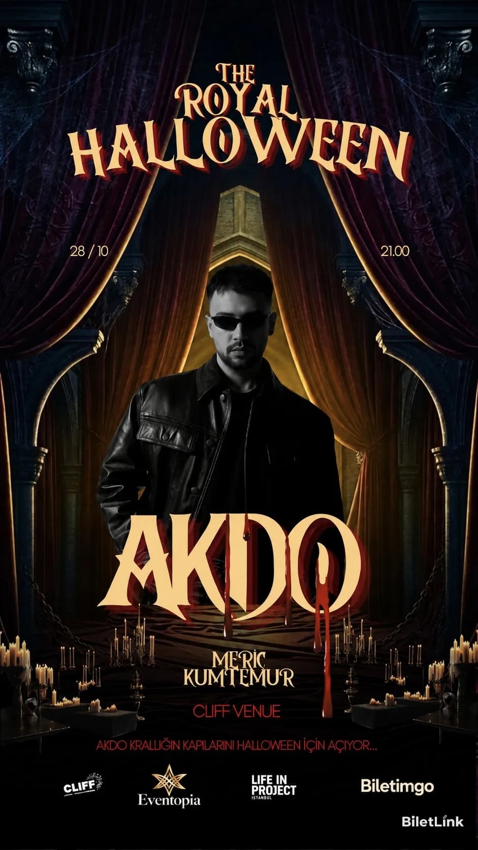 Akdo Halloween Party Cliff Venue