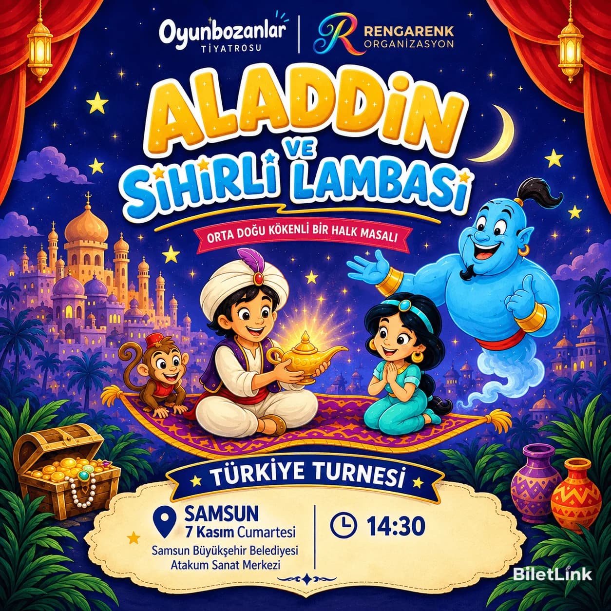 Aladdin ve Sihirli Lambası - Samsun