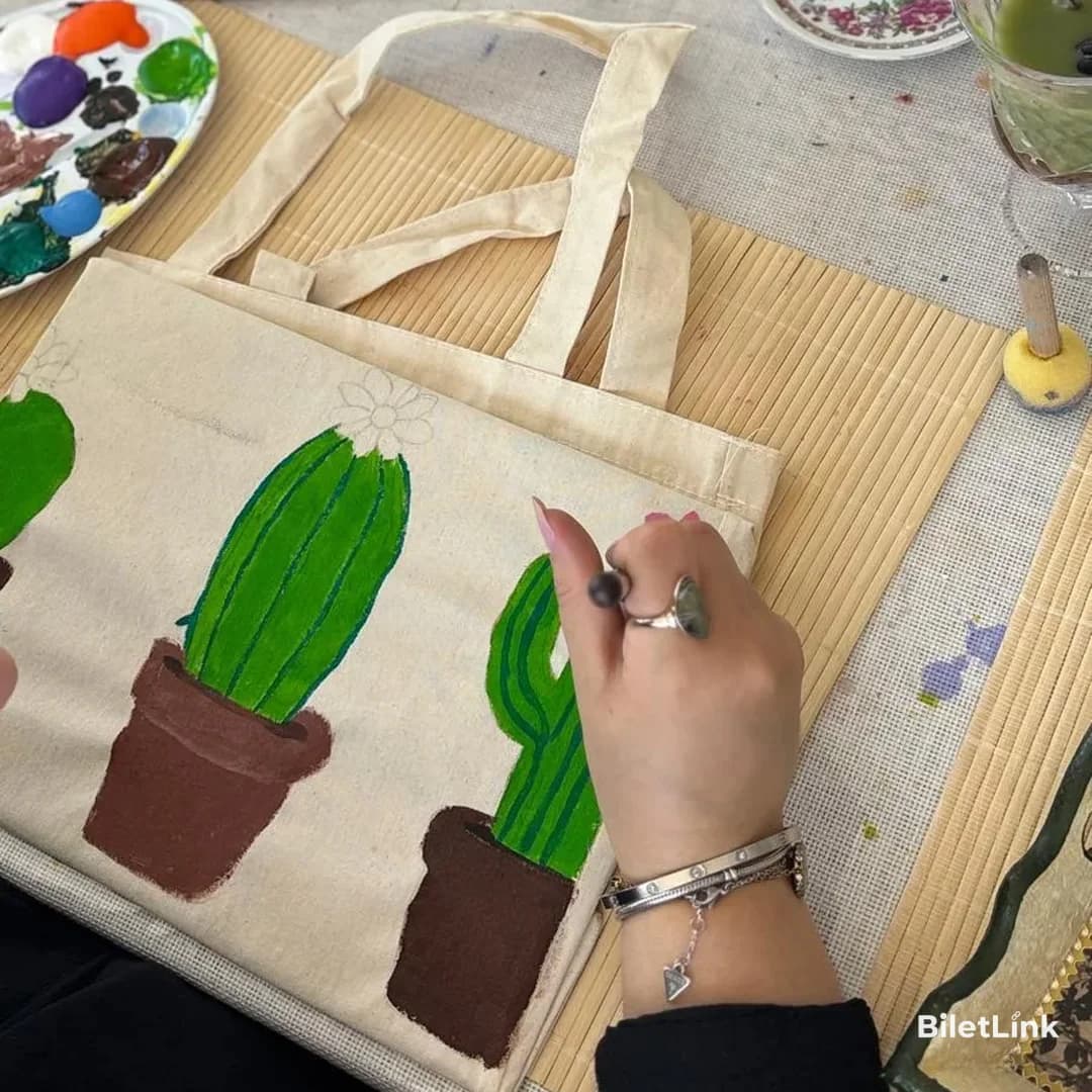 Bez Çanta Boyama Atölyesi - Zezu Workshop