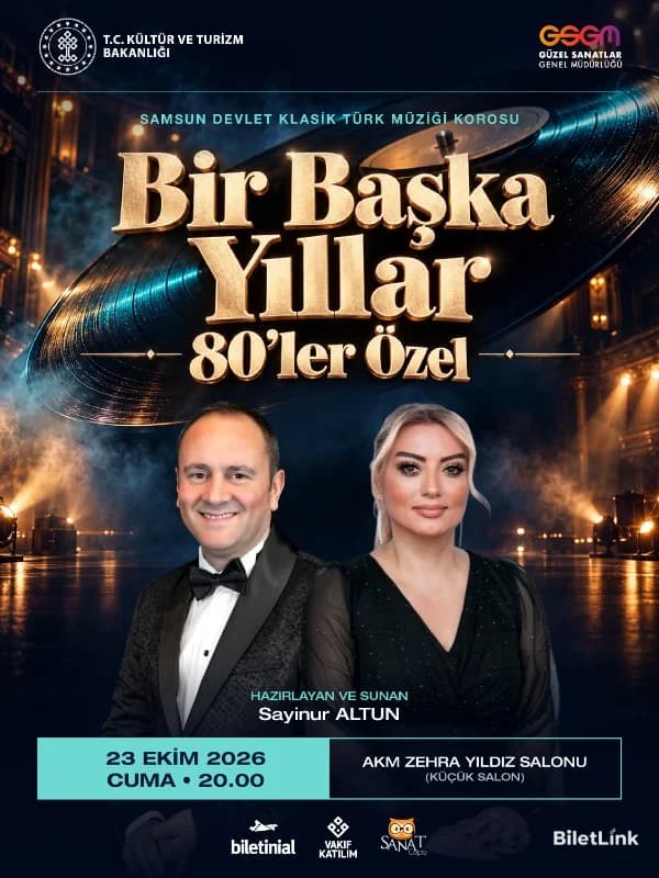Bir Başka Yıllar, 80'ler Özel - Samsun Devlet Klasik Türk Müziği Korosu