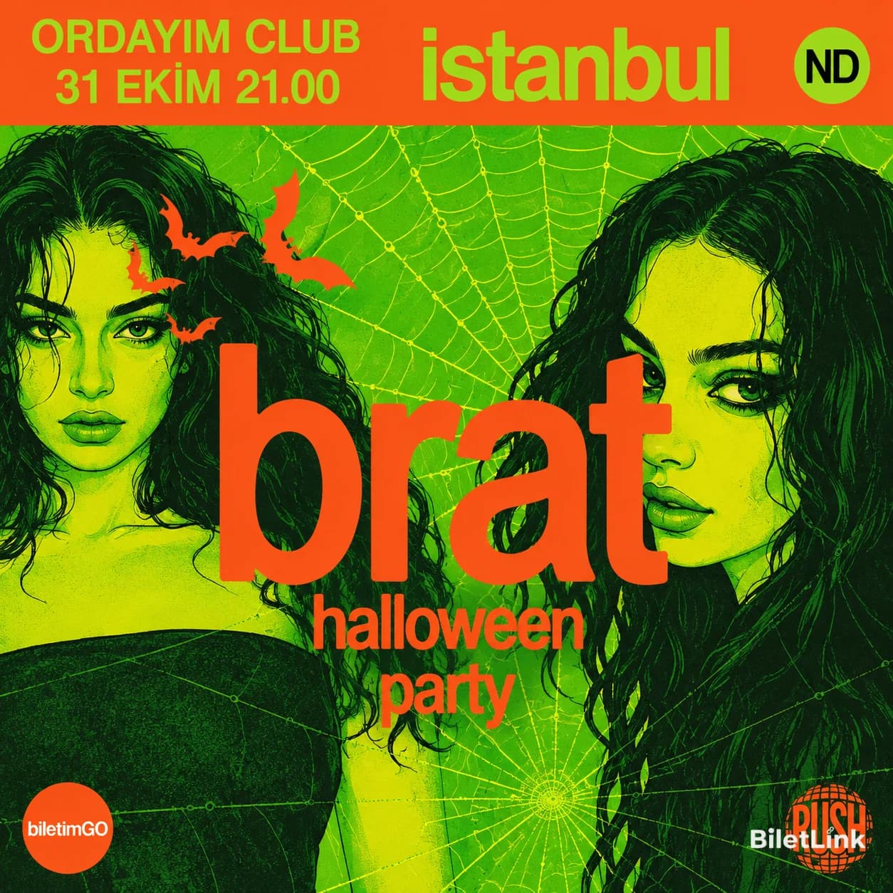 BRAT HALLOWEEN PARTY ISTANBUL
