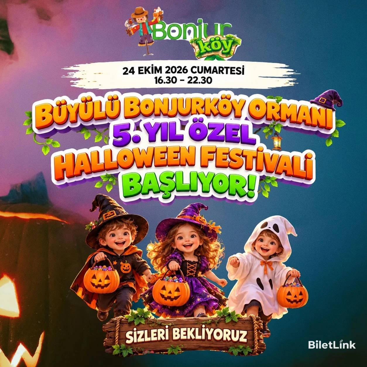 Büyülü Bonjurköy Ormanı - 5. Yıl Özel Halloween Festivali