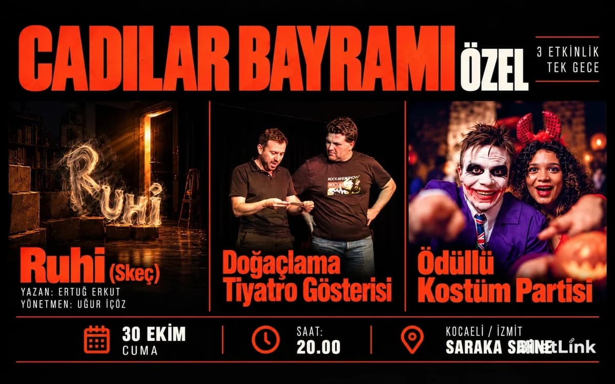 CADILAR BAYRAMI ÖZEL | 3 ETKİNLİK, TEK GECE!