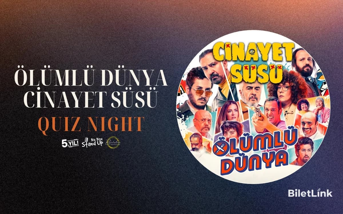 Çanakkale Quiz Night: Ölümlü Dünya & Cinayet Süsü