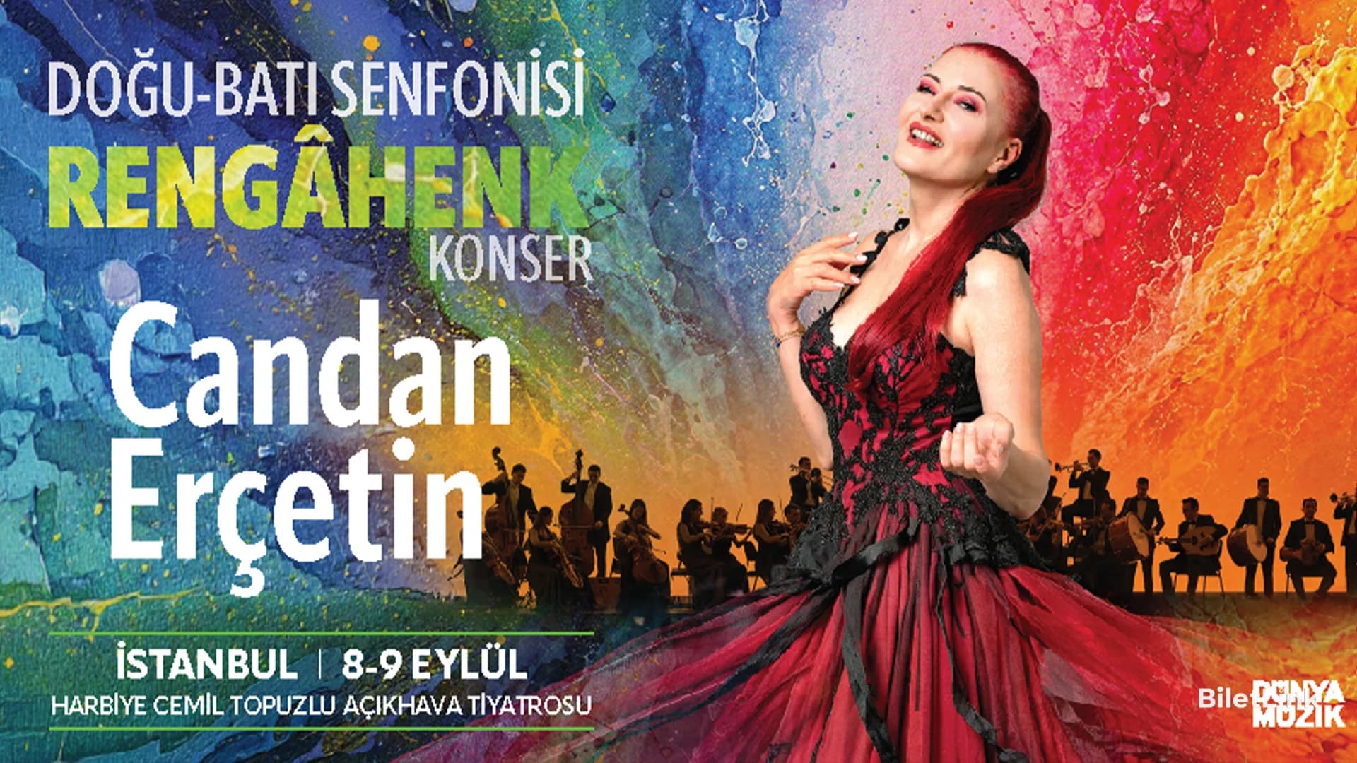 Candan Erçetin - Doğu Batı Senfonisi - Rengâhenk Konser