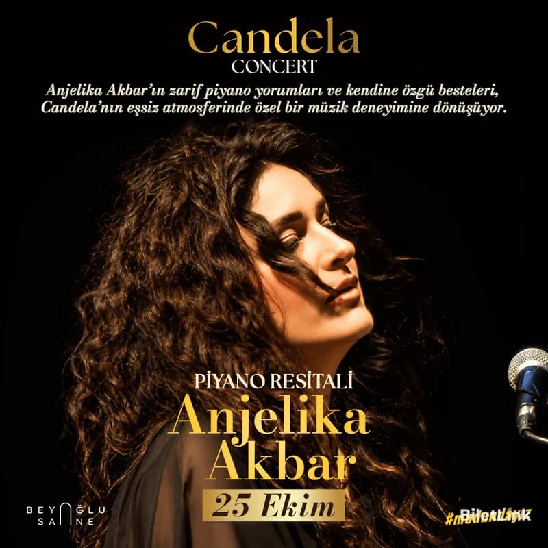 Candela Concert - 25 Ekim - Anjelika Akbar