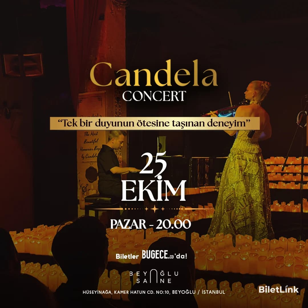 Candela Concert - 25 Ekim