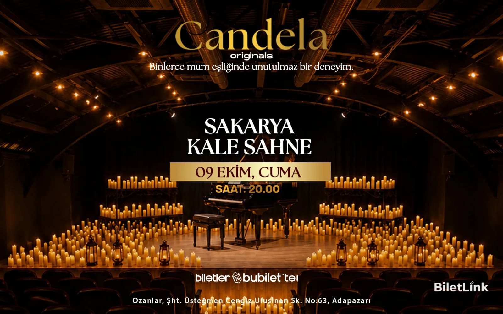 Candela Concert: Sakarya Kale Sahne