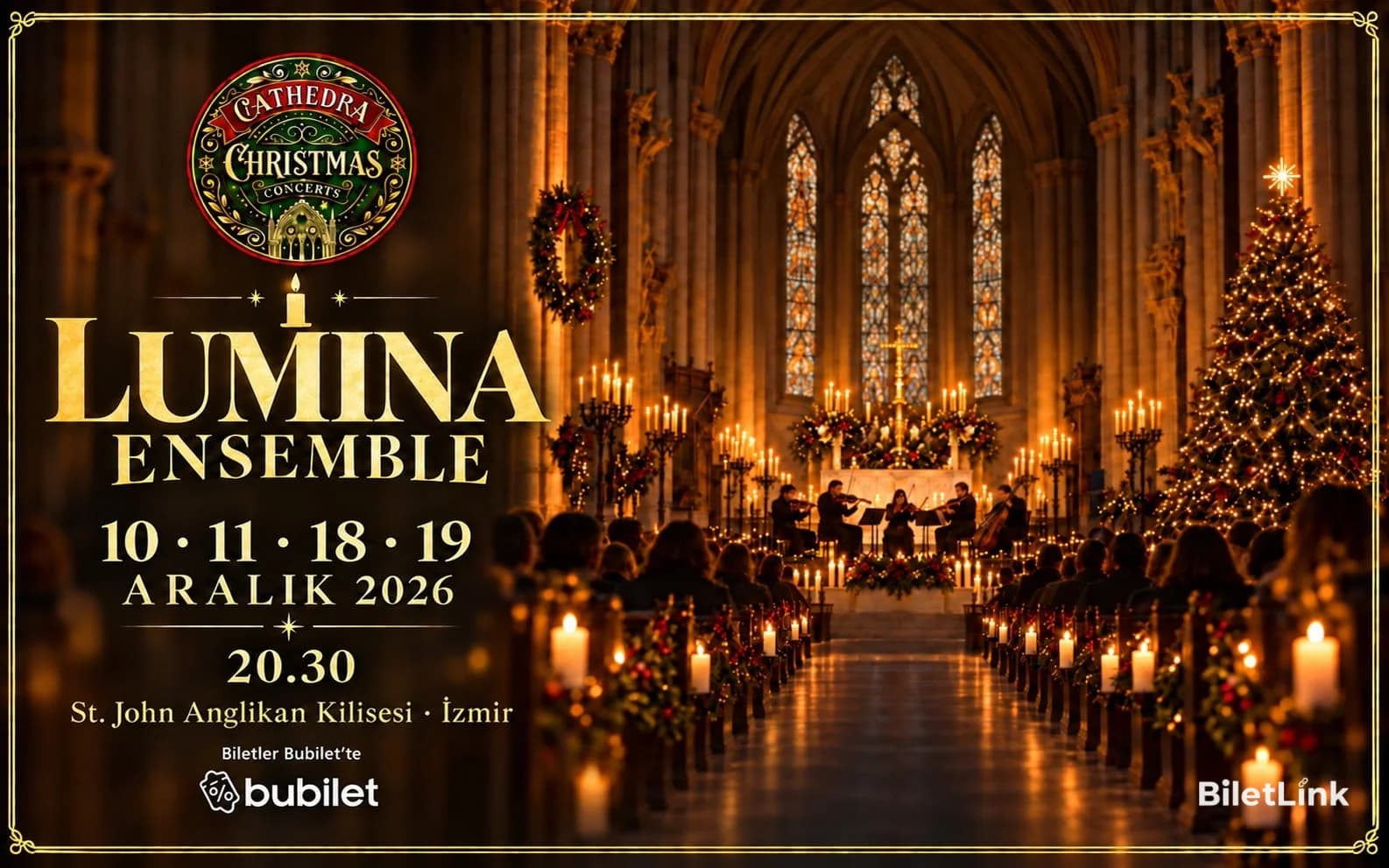 Cathedra Christmas Concerts: Lumina Ensemble