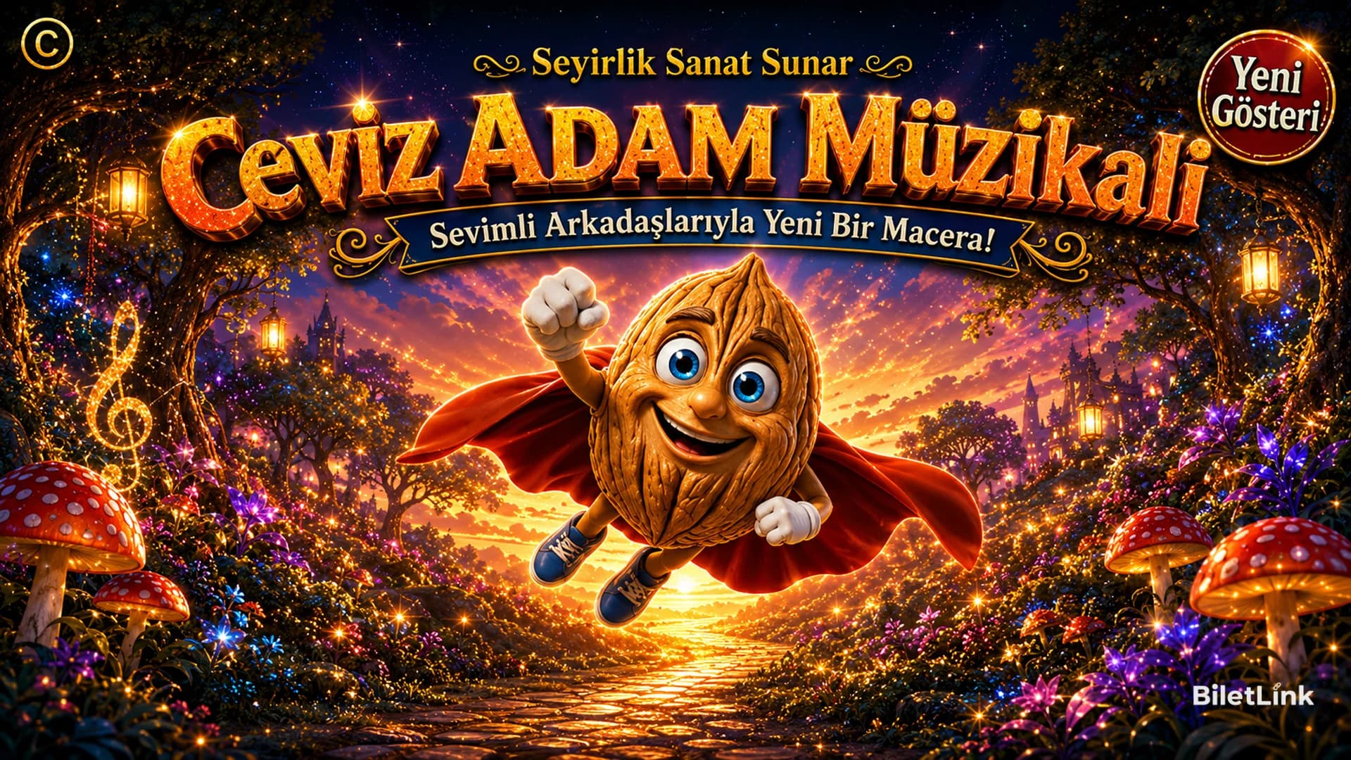 Ceviz Adam Müzikali - Sevimli Arkadaşlarıyla Yeni Bir Macera