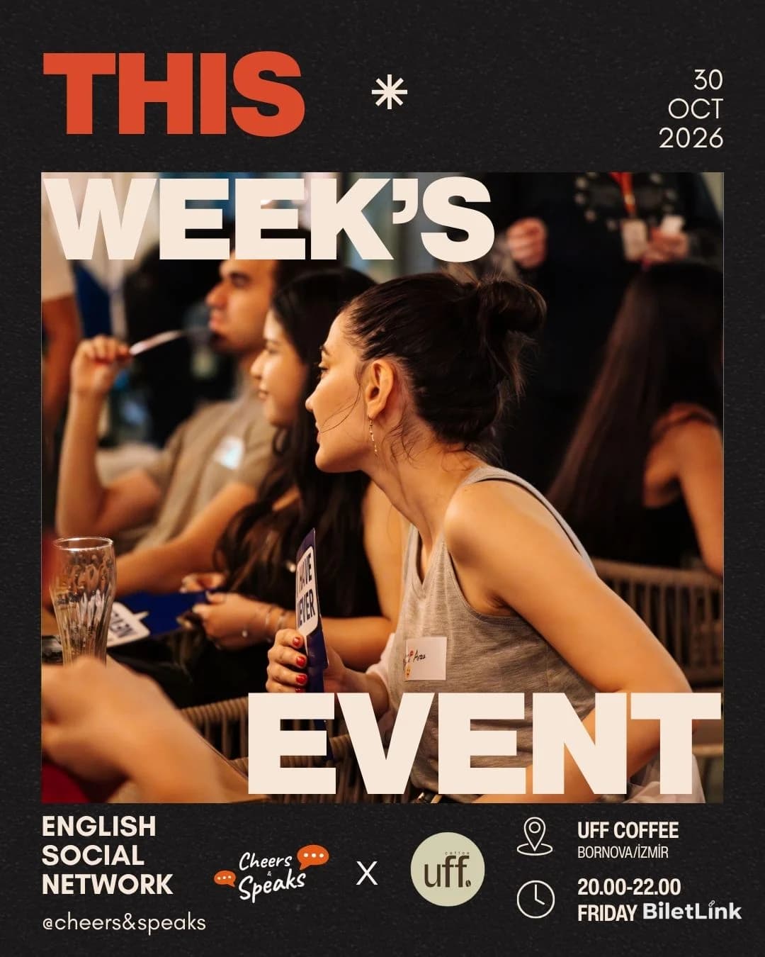 Cheers & Speaks | English Speaking Events