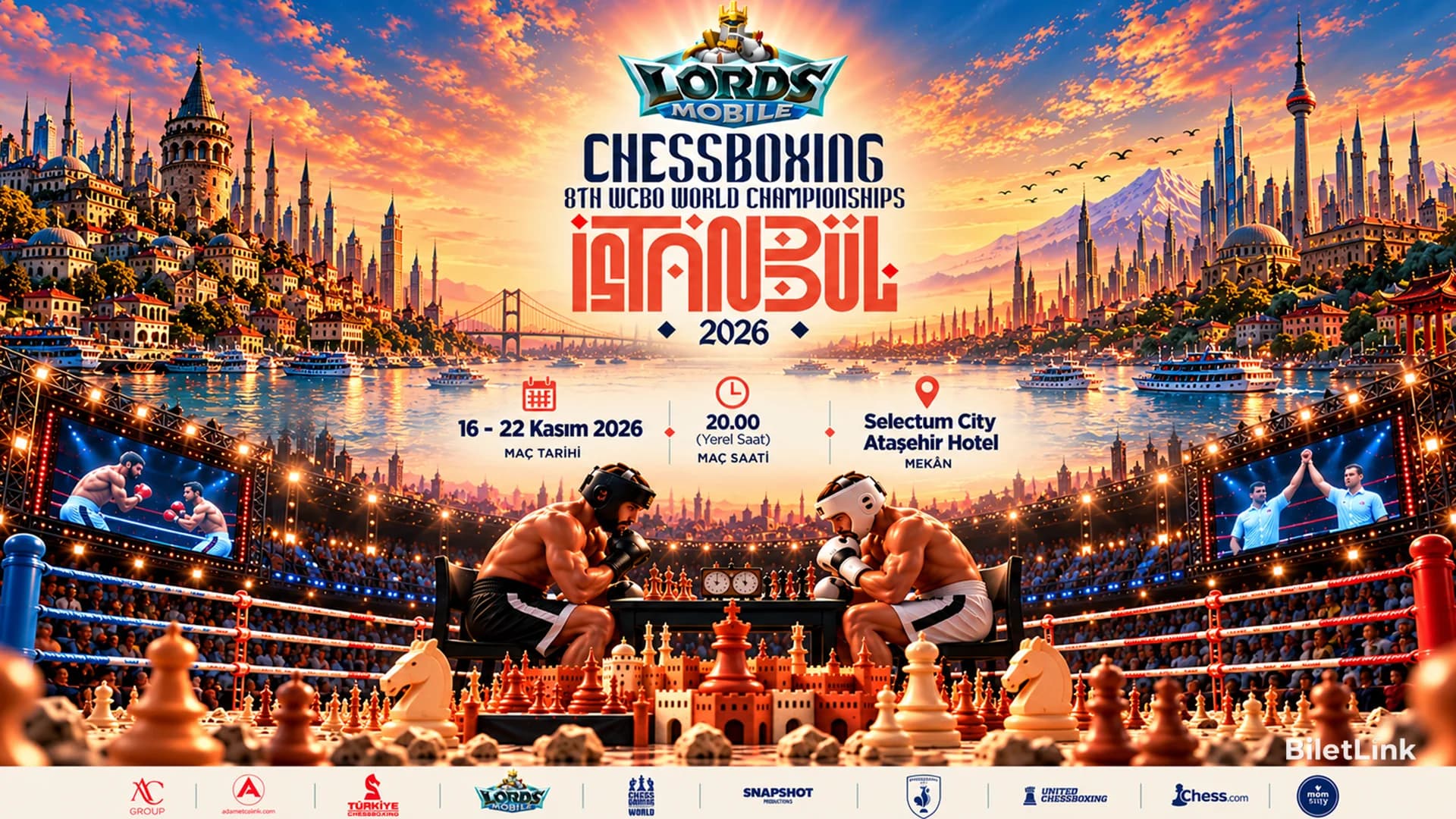 Chessboxing 8th WCBO World Championships İstanbul