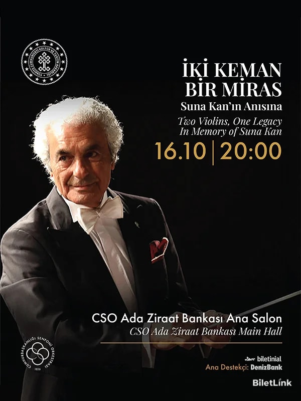 Cumhurbaşkanlığı Senfoni Orkestrası "İki Keman Bir Miras"