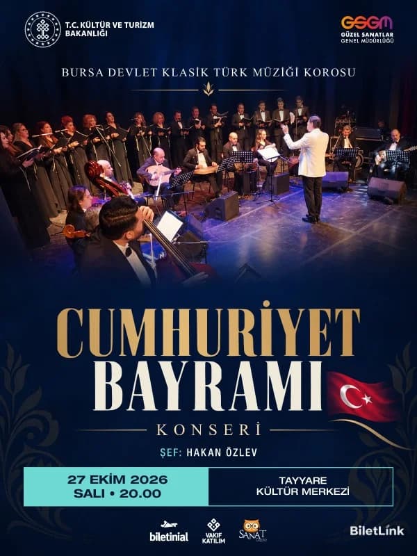 Cumhuriyet Bayramı Konseri - Bursa Devlet Klasik Türk Müziği Korosu