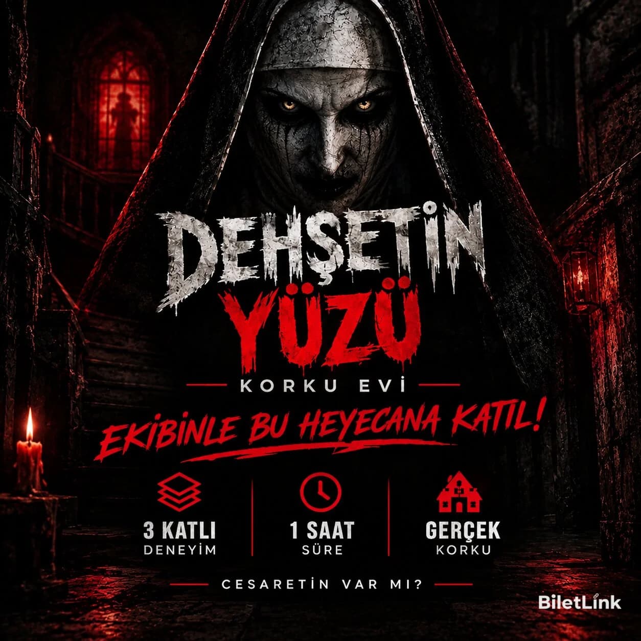 Dehşetin Yüzü Korku Evi - Ekim Etkinlikleri