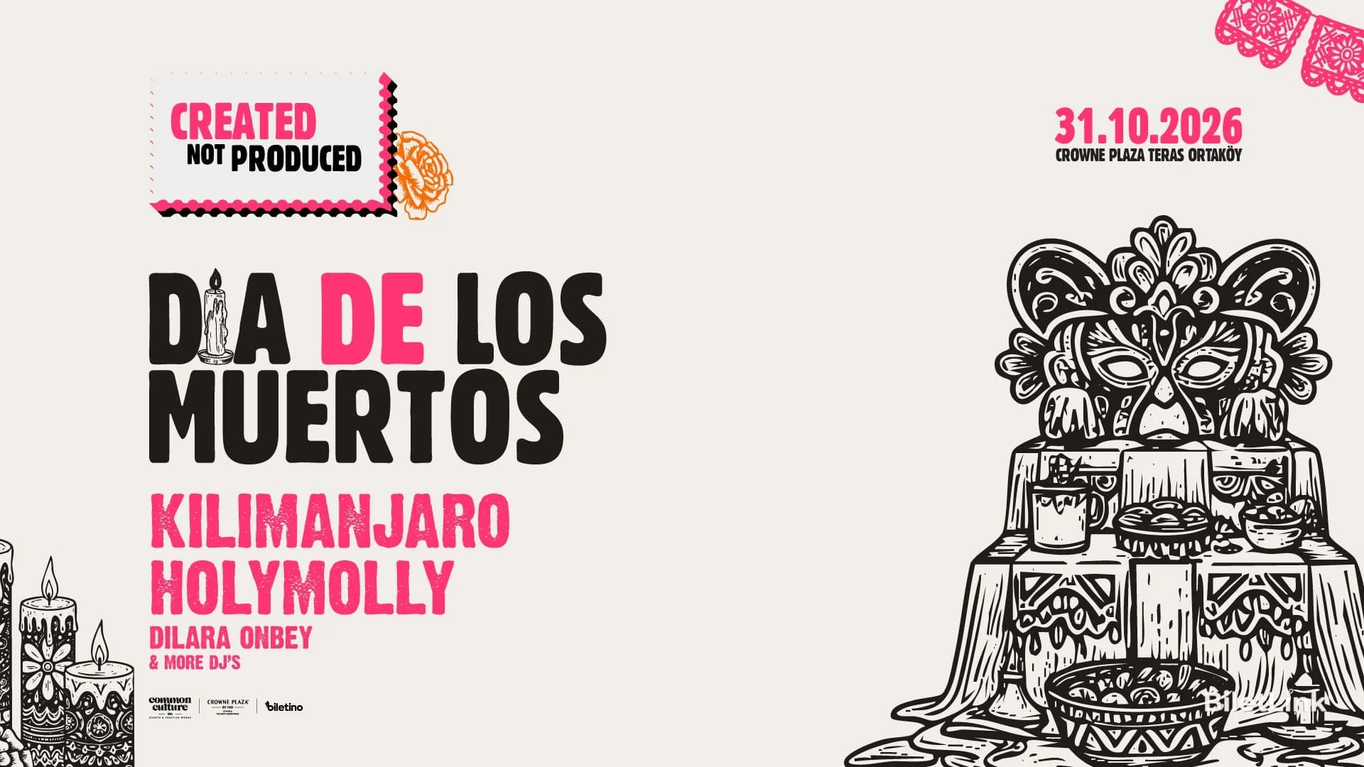 DIA DE LOS MUERTOS (HALLOWEEN) by Created Not Produced